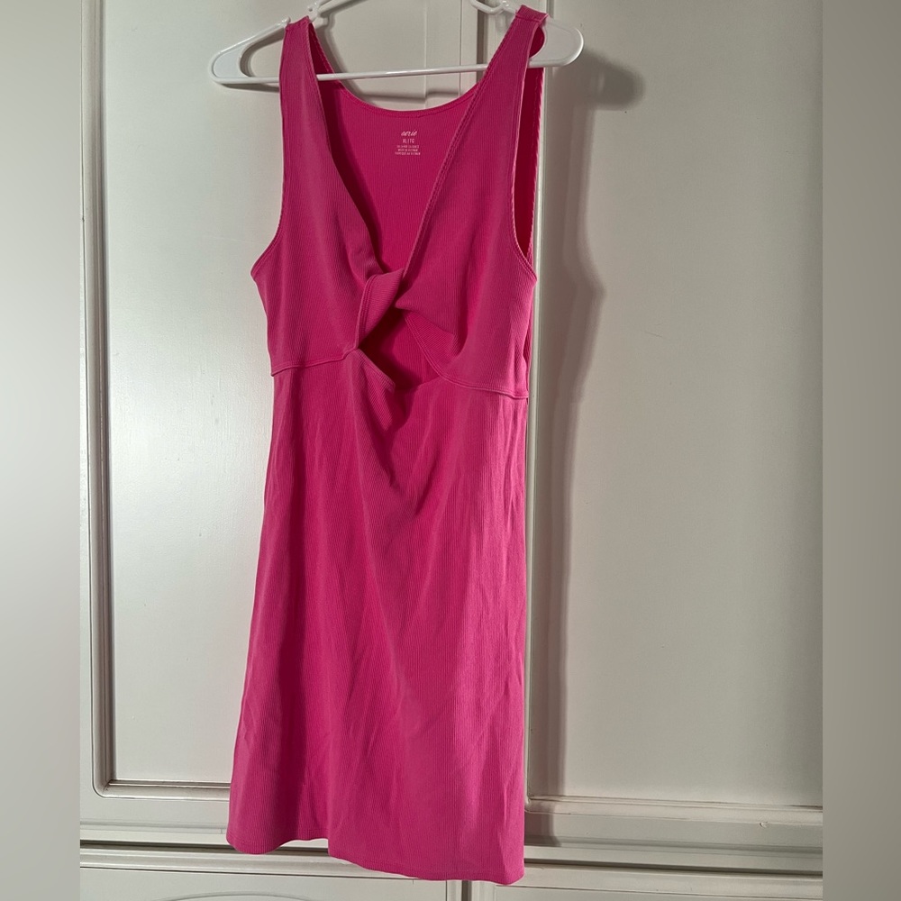 Aerie pink tank dress